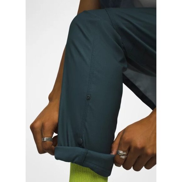 PrAna Brion Pant II Grey Blue Mens 42/36 Standard Straight Stretch - Picture 4 of 5